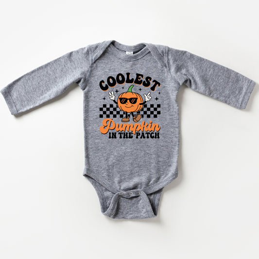 Coolest Pumpkin In The Patch | Baby Graphic Long Sleeve Onesie