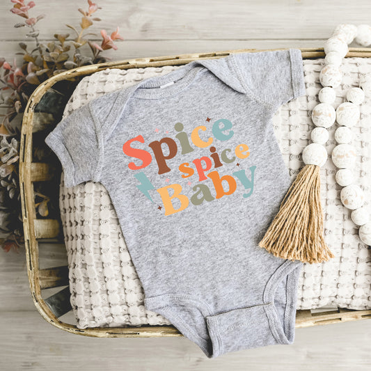 Spice Spice Baby | Baby Graphic Short Sleeve Onesie