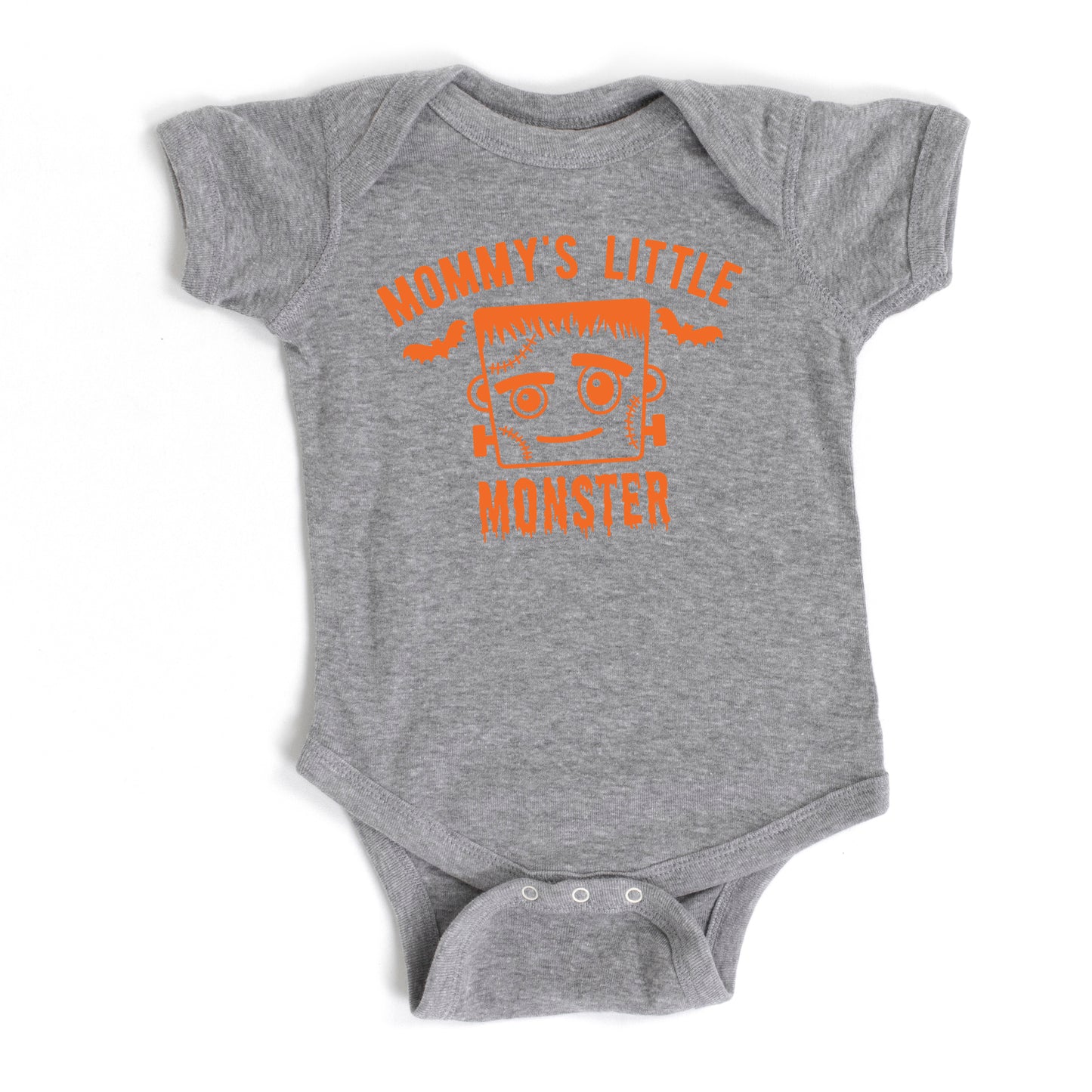 Mommy's Little Monster Boy | Baby Graphic Short Sleeve Onesie