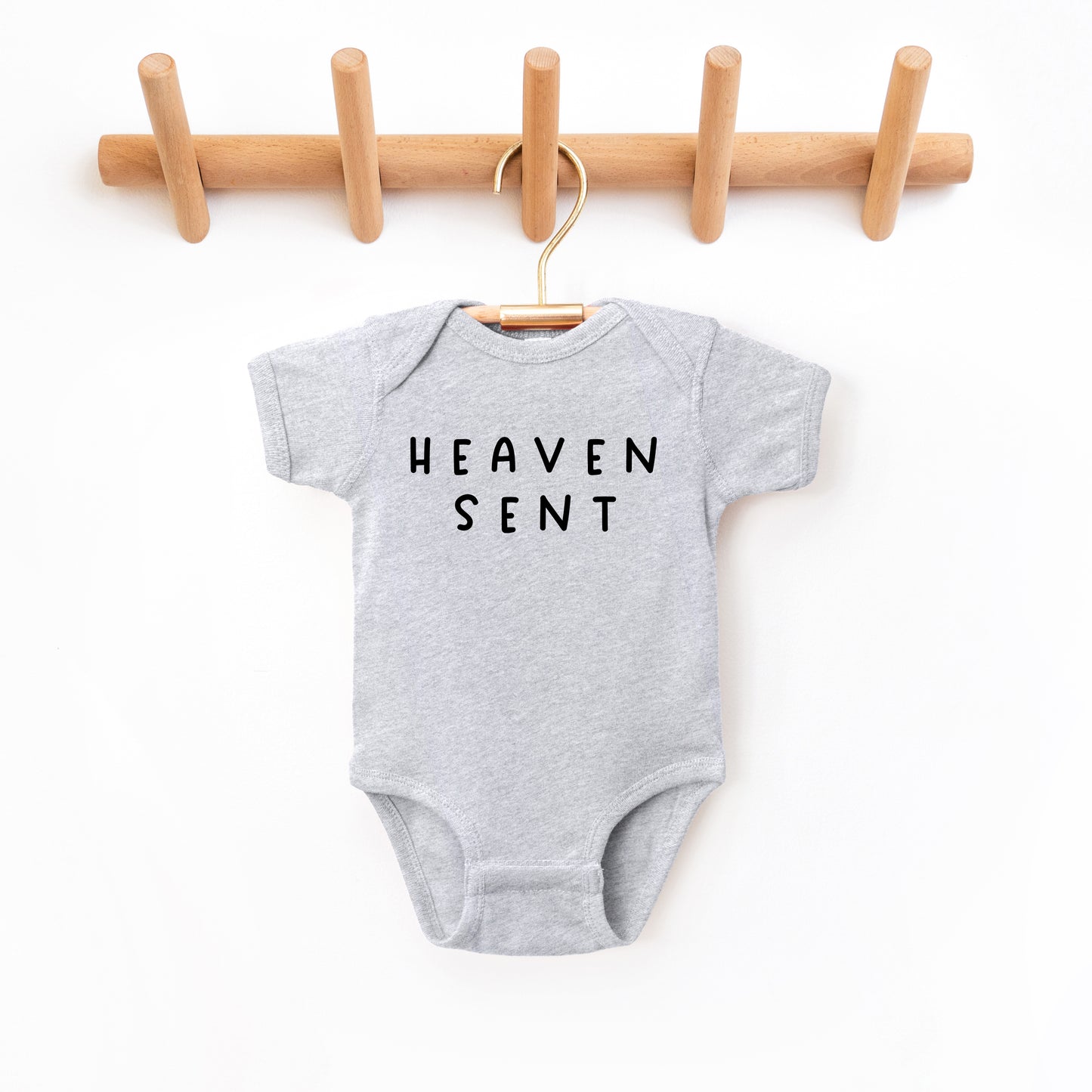 Heaven Sent | Baby Graphic Short Sleeve Onesie