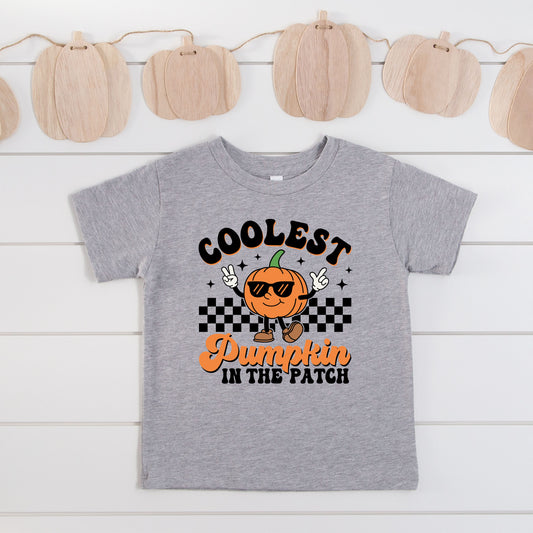 Coolest Pumpkin In The Patch | Toddler Graphic Short Sleeve Tee