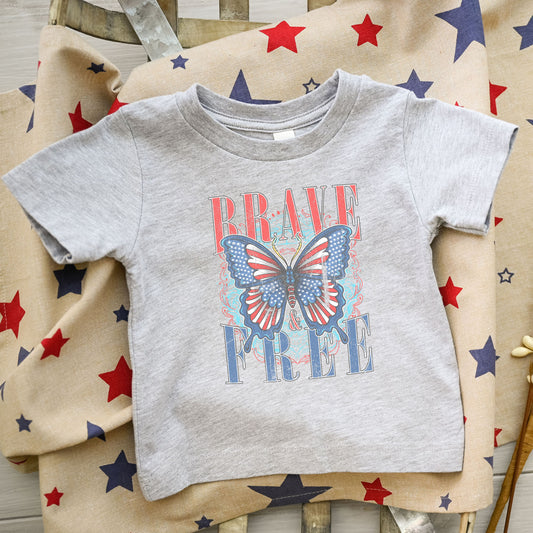 Brave Butterfly | Youth Short Sleeve Crew Neck