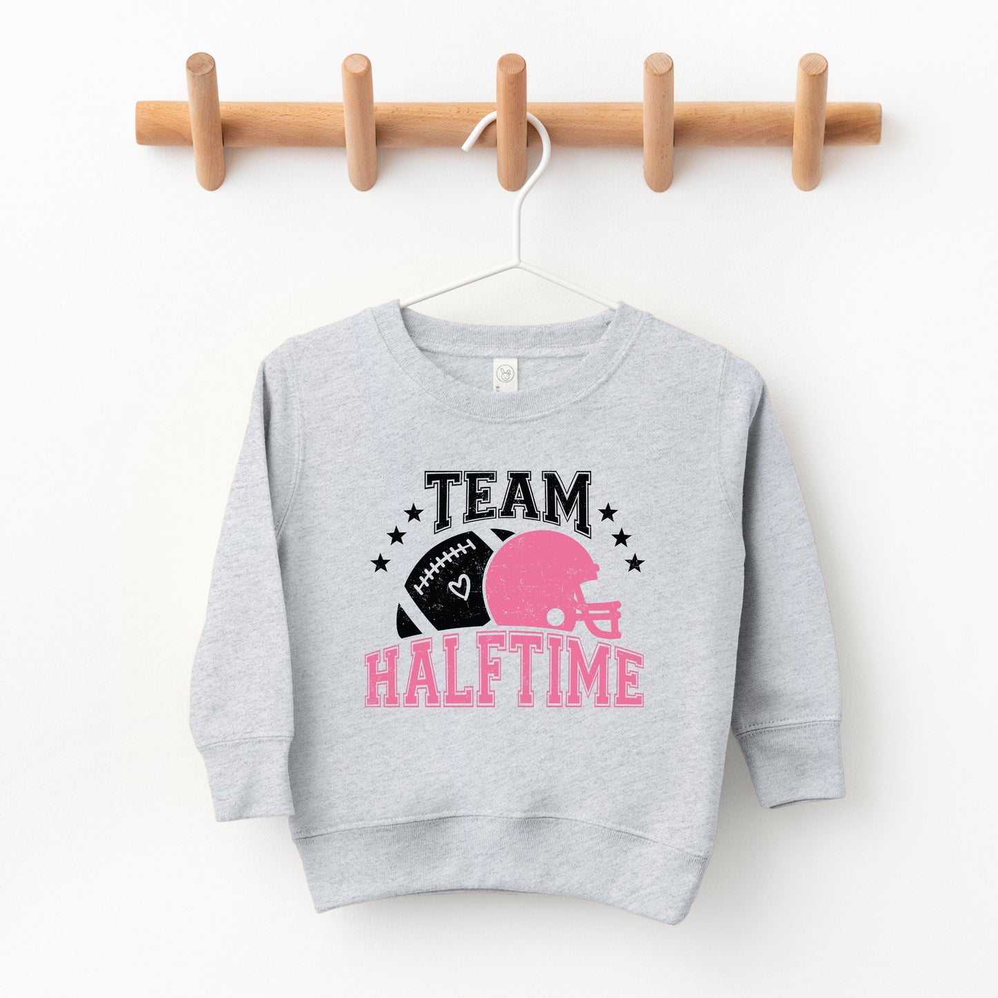 Team Halftime Distressed | Toddler Graphic Sweatshirt
