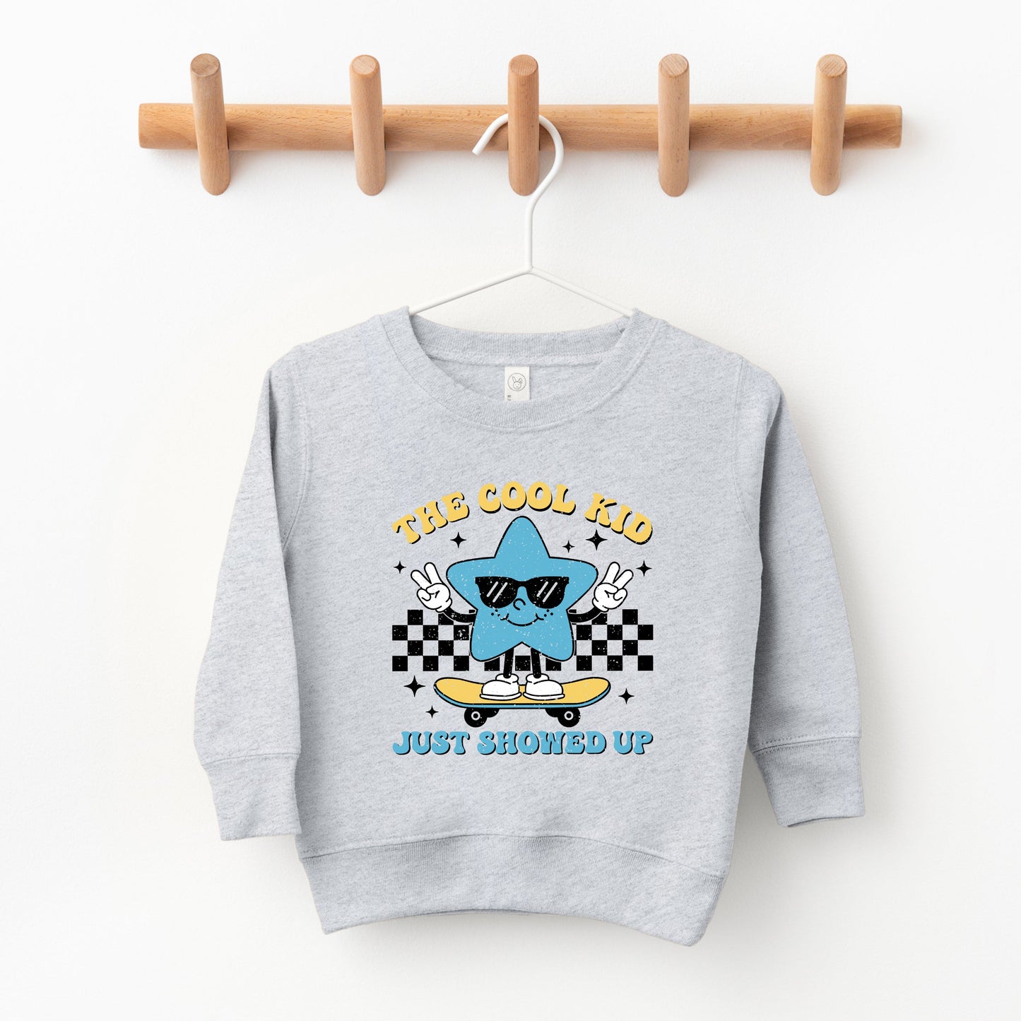 Cool Kid Star | Youth Ultra-Soft Graphic Sweatshirt