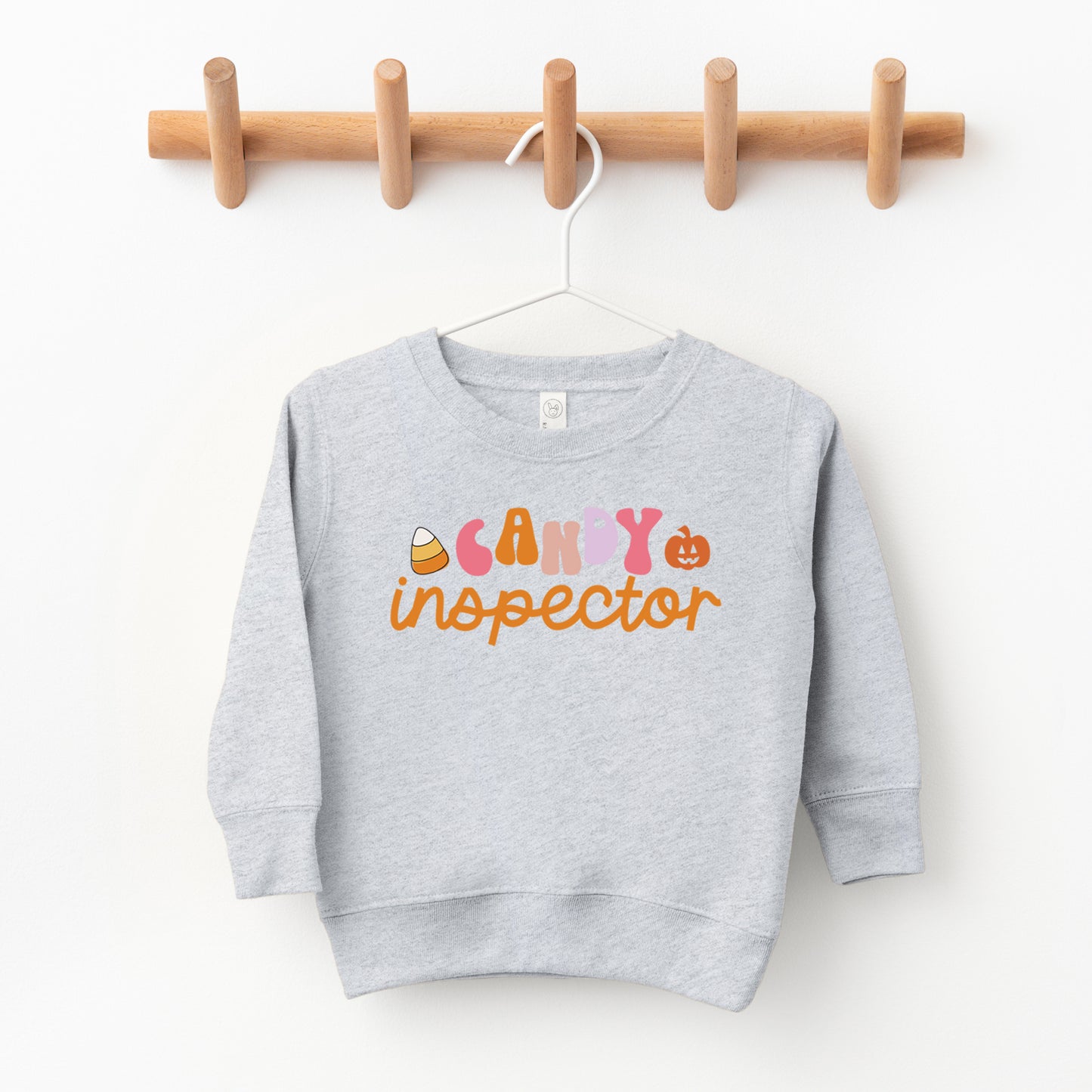 Candy Inspector Colorful | Toddler Graphic Sweatshirt