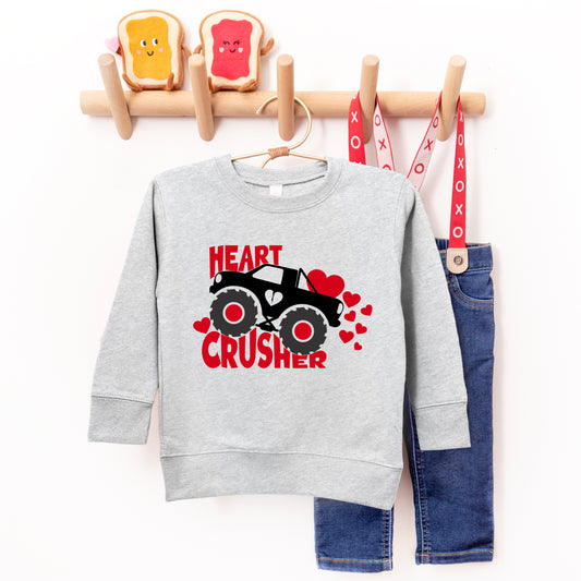 Heart Crusher | Toddler Graphic Sweatshirt