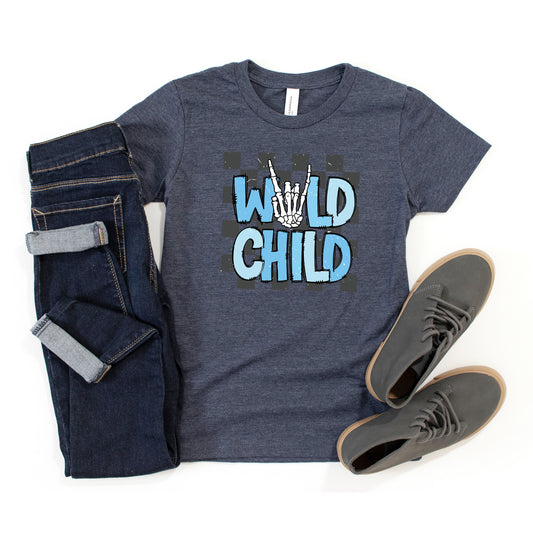 Wild Child Retro | Youth Graphic Short Sleeve Tee
