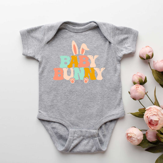 Baby Bunny Ears | Baby Graphic Short Sleeve Onesie