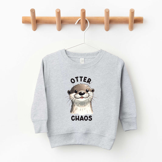 Otter Chaos | Toddler Graphic Sweatshirt
