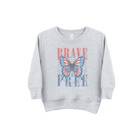 Brave Butterfly | Toddler Sweatshirt