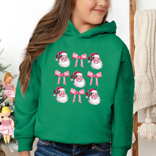 Coquette Santa Chart | Toddler Graphic Hoodie