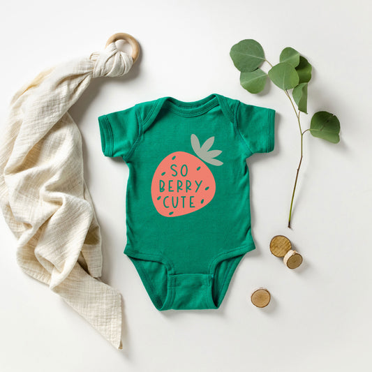 So Berry Cute Kids | Baby Graphic Short Sleeve Onesie