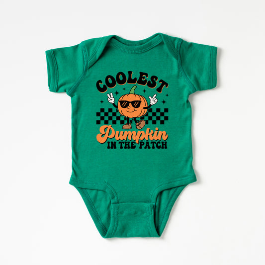 Coolest Pumpkin In The Patch | Baby Graphic Short Sleeve Onesie