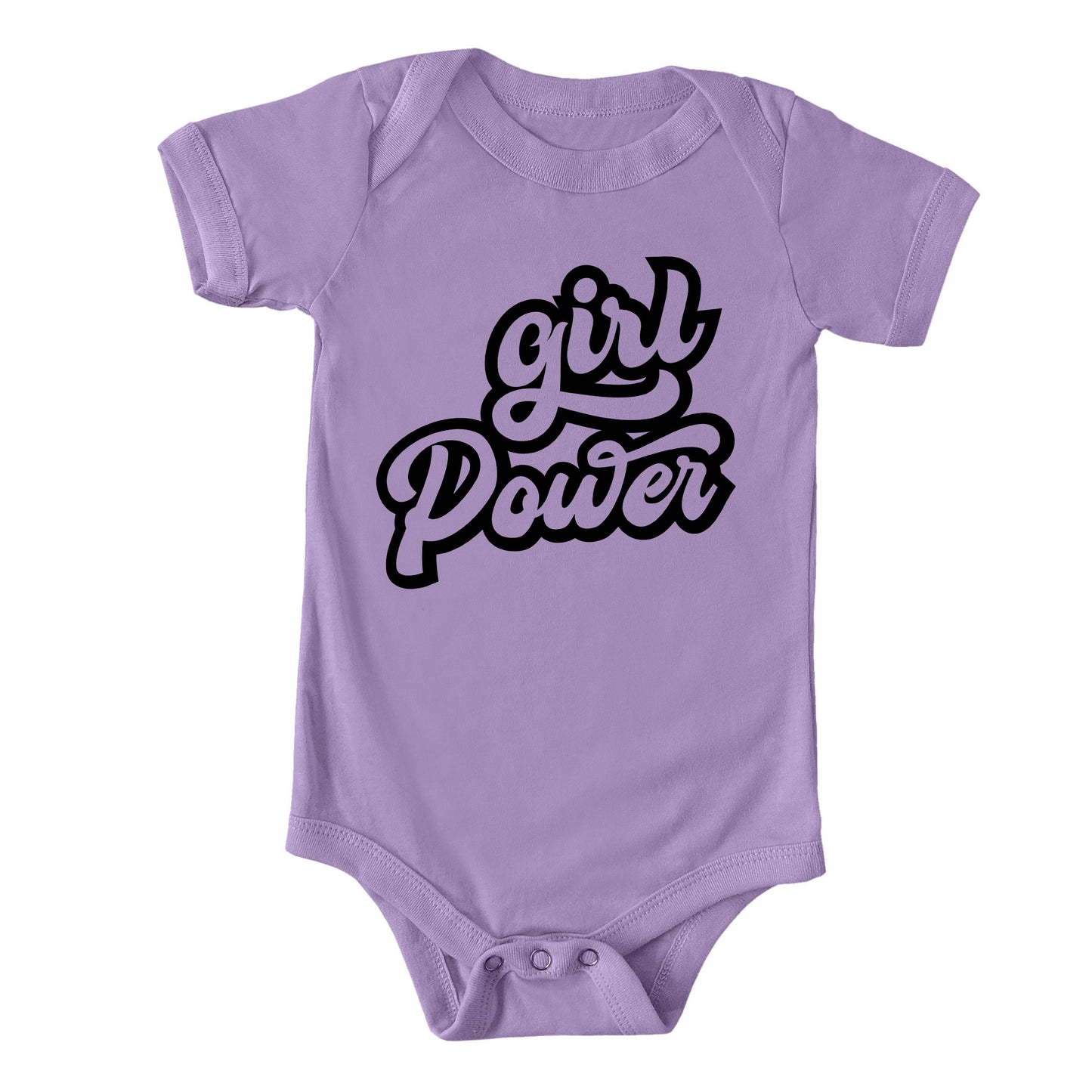 Retro Girl Power | Baby Graphic Short Sleeve Onesie