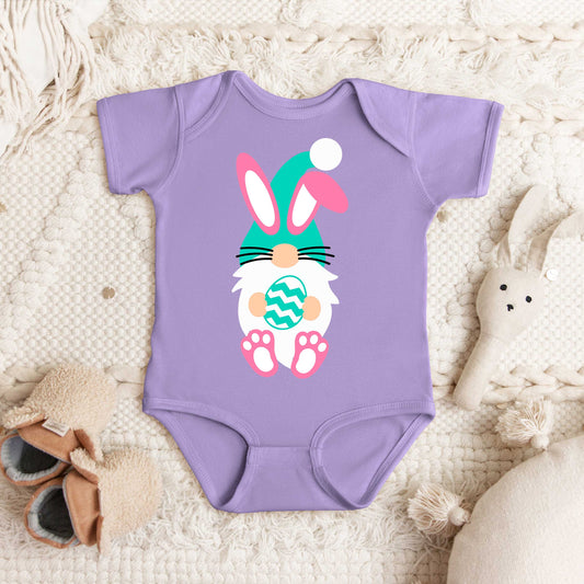 Gnome Bunny | Baby Graphic Short Sleeve Onesie