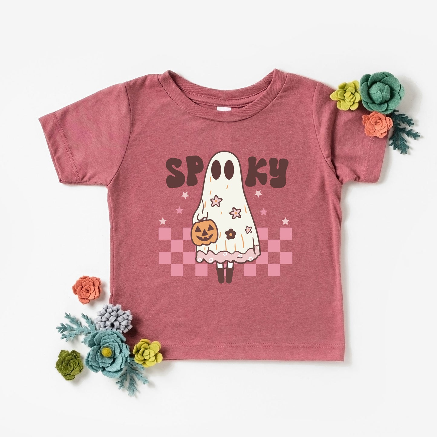 Spooky Girl Ghost | Toddler Graphic Short Sleeve Tee