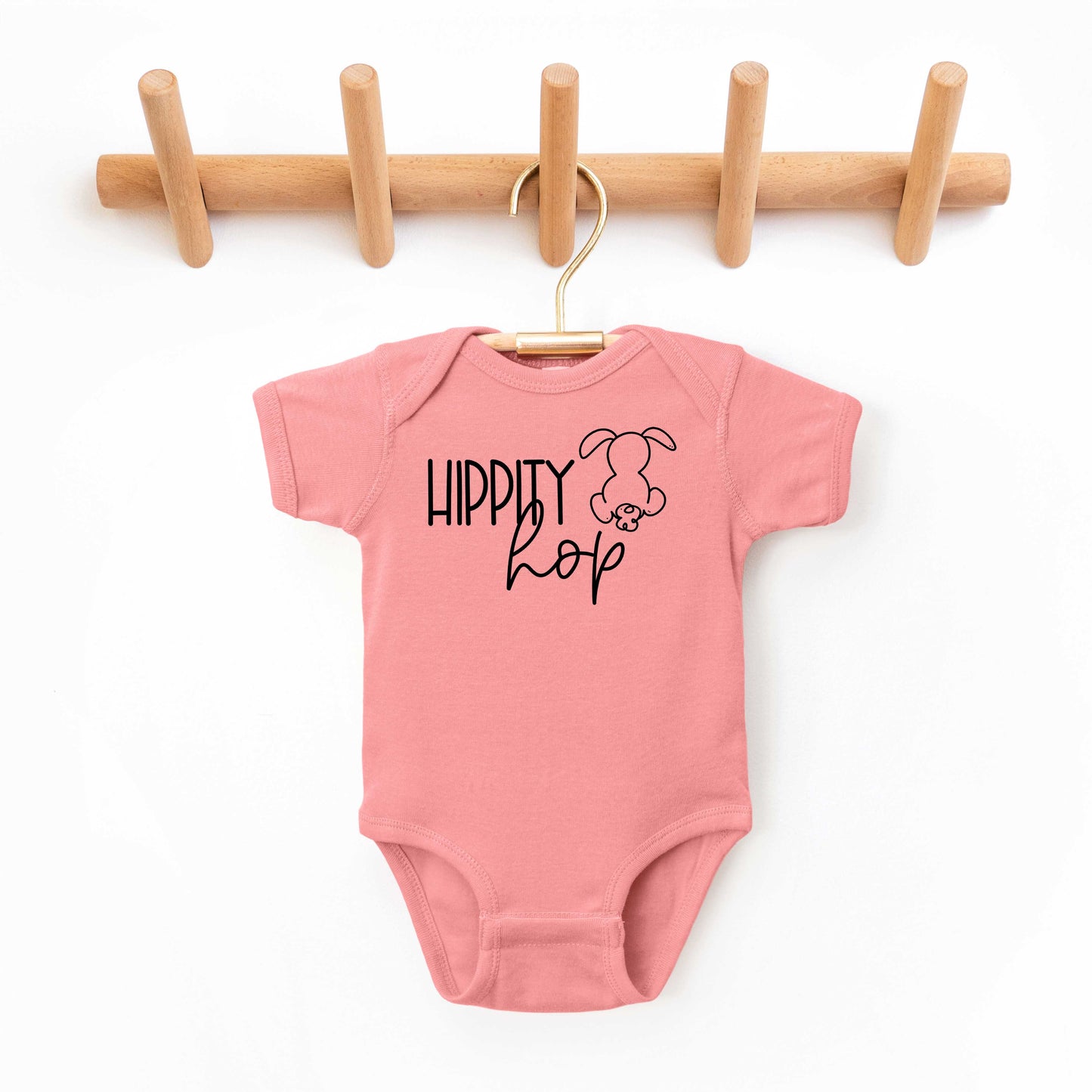 Hippity Hop | Baby Graphic Short Sleeve Onesie