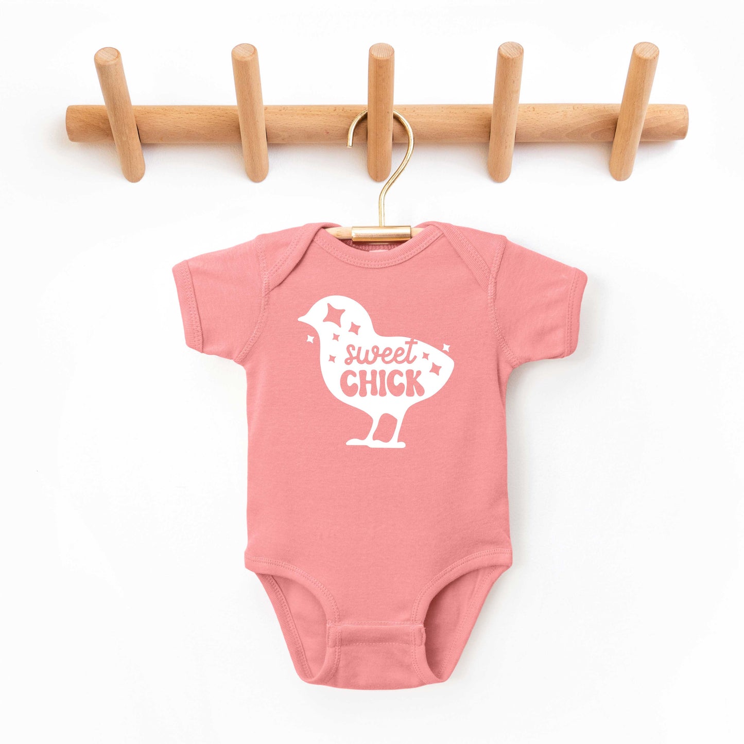 Sweet Chick Chick | Baby Graphic Short Sleeve Onesie