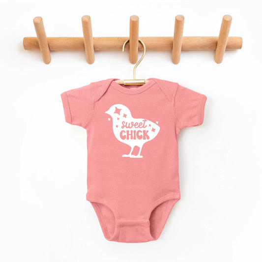 Sweet Chick Chick | Baby Graphic Short Sleeve Onesie