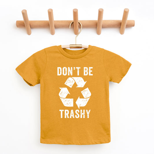 Don't Be Trashy | Youth Graphic Short Sleeve Tee