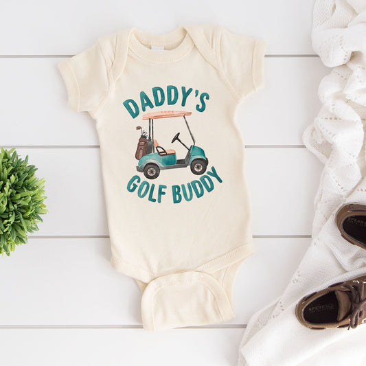 Daddy's Golf Buddy | Baby Graphic Short Sleeve Onesie