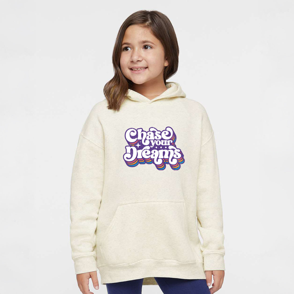 Chase Your Dreams Retro | Youth Graphic Hoodie