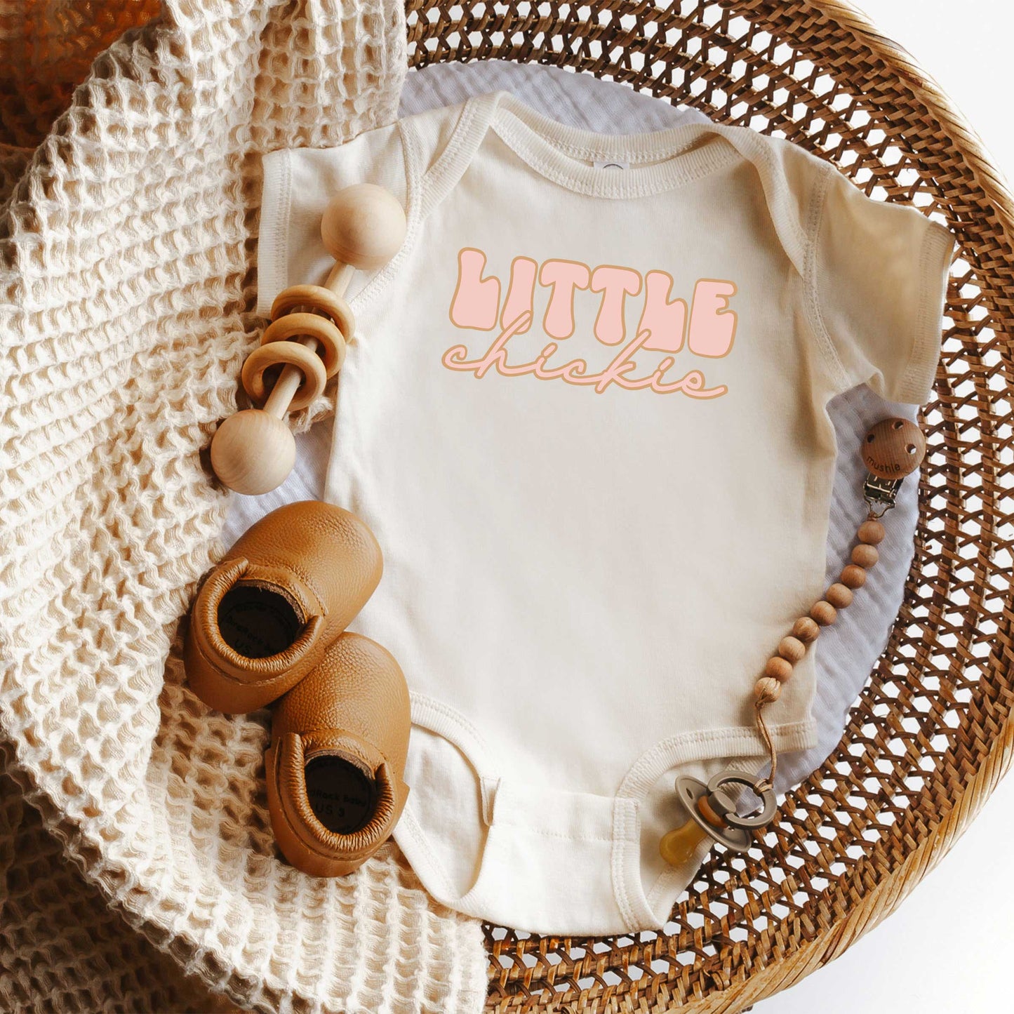 Little Chickie | Baby Graphic Short Sleeve Onesie