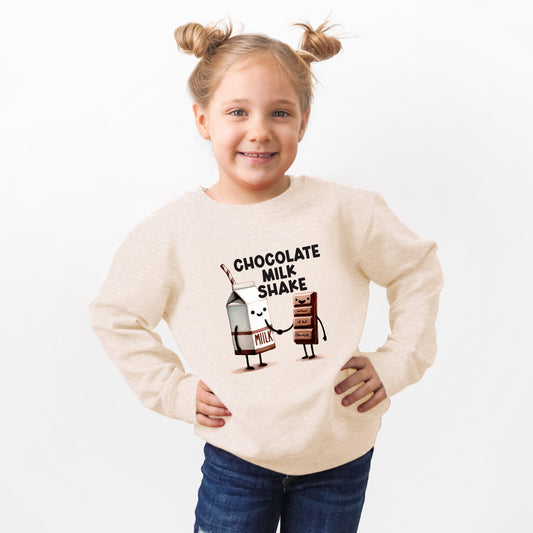 Chocolate Milk Shake | Toddler Graphic Sweatshirt