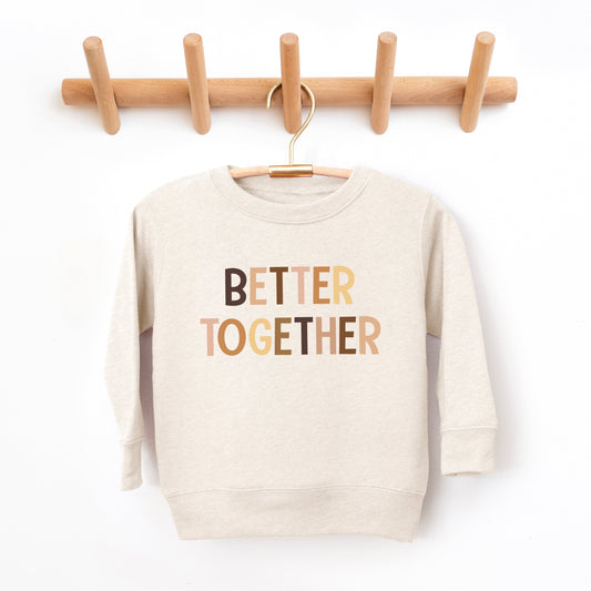 Better Together Equality | Toddler Graphic Sweatshirt