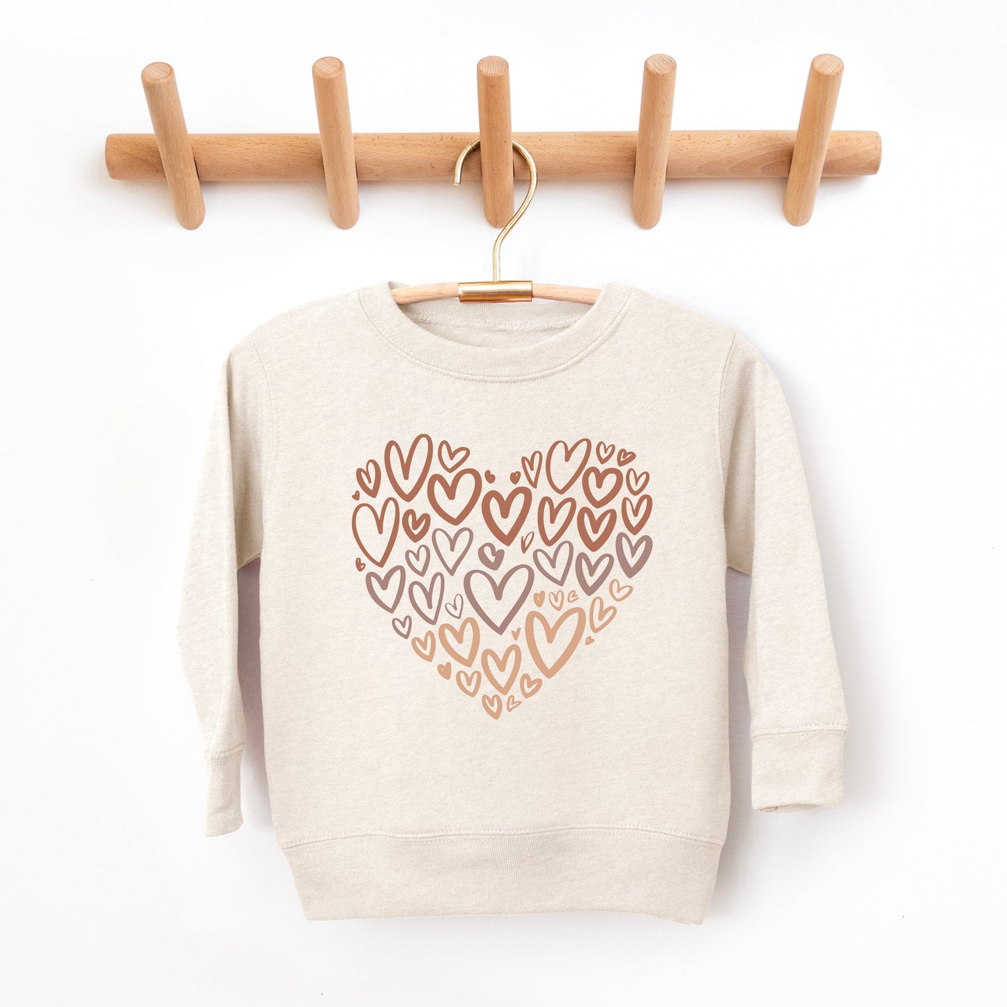 Black History Hearts | Youth Ultra-Soft Graphic Sweatshirt