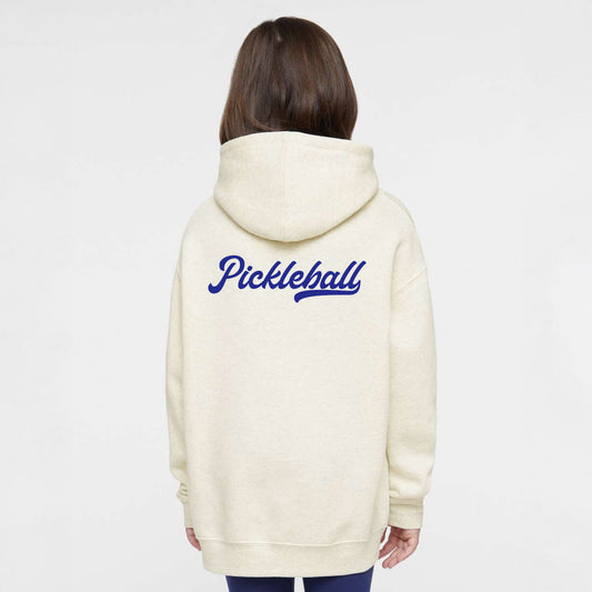 Pickleball Front And Back | Youth Graphic Hoodie