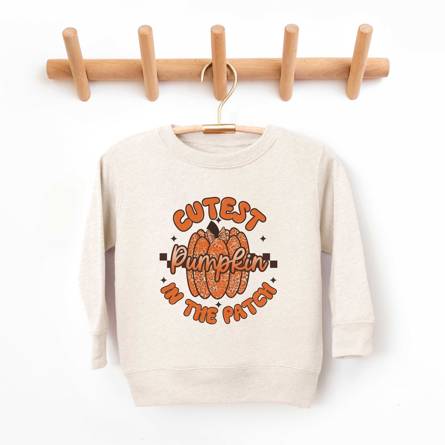 Cutest Pumpkin Leopard Print | Toddler Graphic Sweatshirt