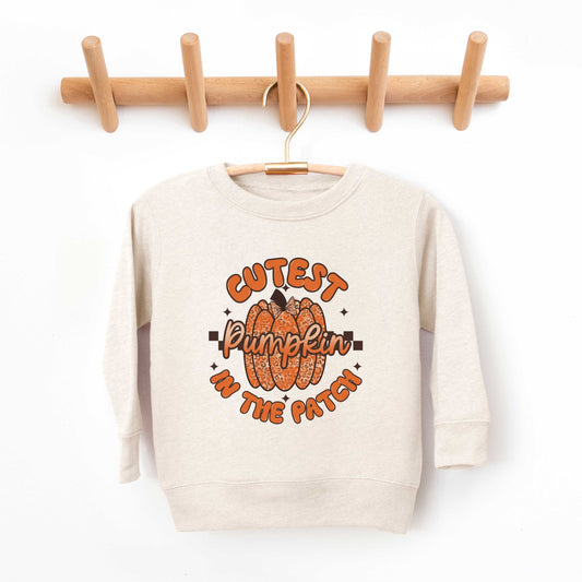 Cutest Pumpkin Leopard Print | Toddler Graphic Sweatshirt