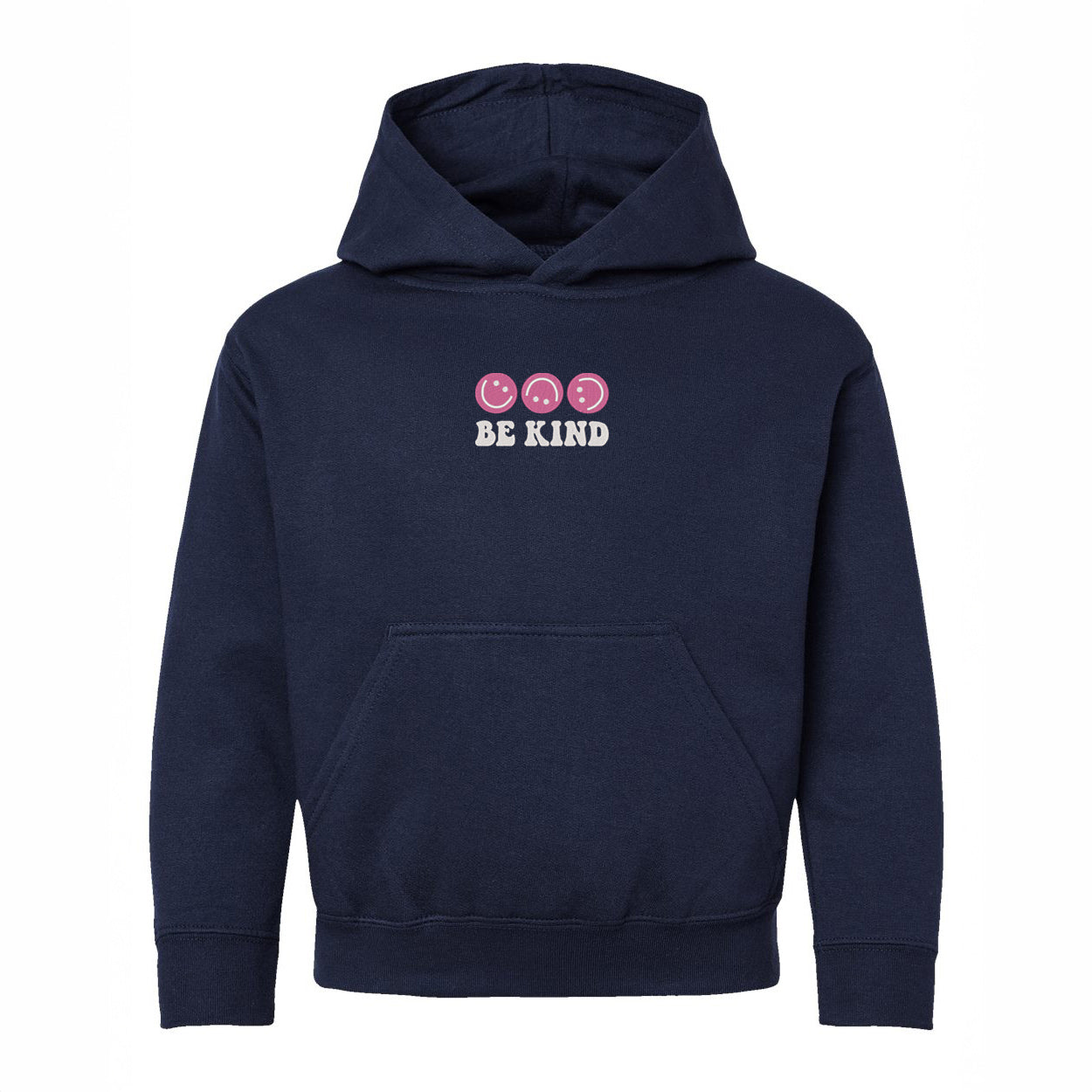 Embroidered Be Kind Turning Smiles | Youth Graphic Hoodie