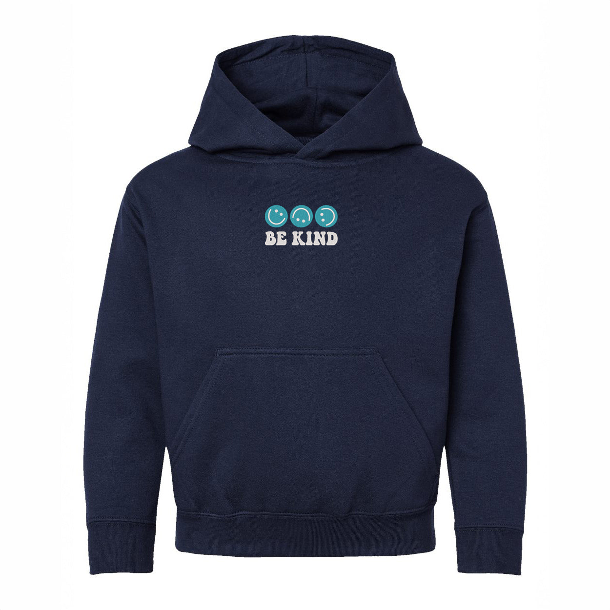 Embroidered Be Kind Turning Smiles | Youth Graphic Hoodie