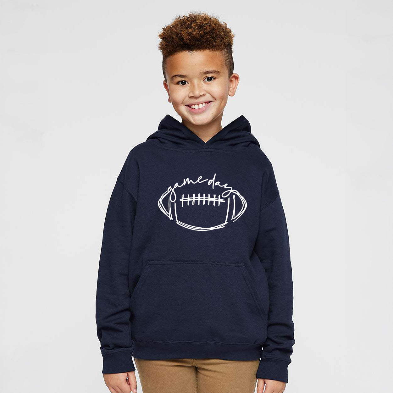 Football Game Day | Youth Graphic Hoodie