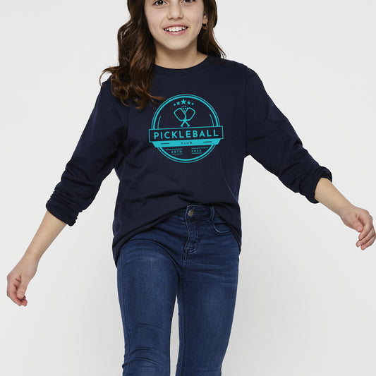 Pickleball Club | Youth Graphic Long Sleeve Tee