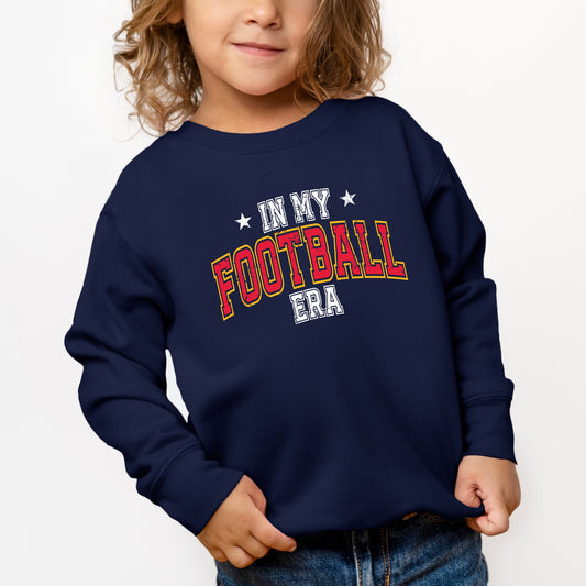 In My Football Era - Red | Youth Ultra-Soft Graphic Sweatshirt