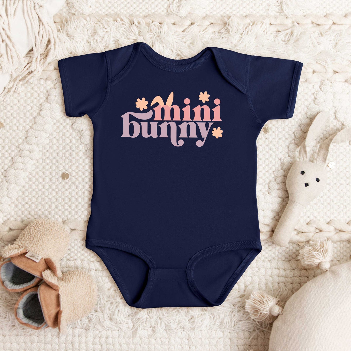 Mini Bunny | Baby Graphic Short Sleeve Onesie