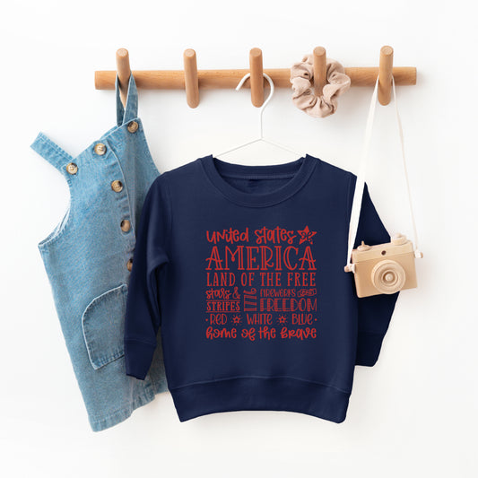 4th of July Subway | Toddler Sweatshirt