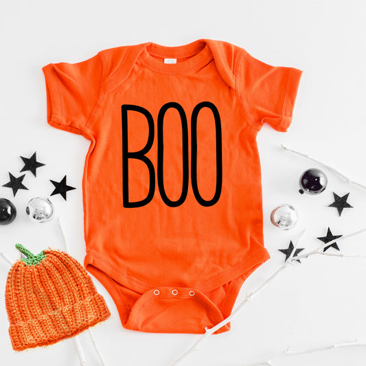Boo Word | Baby Graphic Short Sleeve Onesie