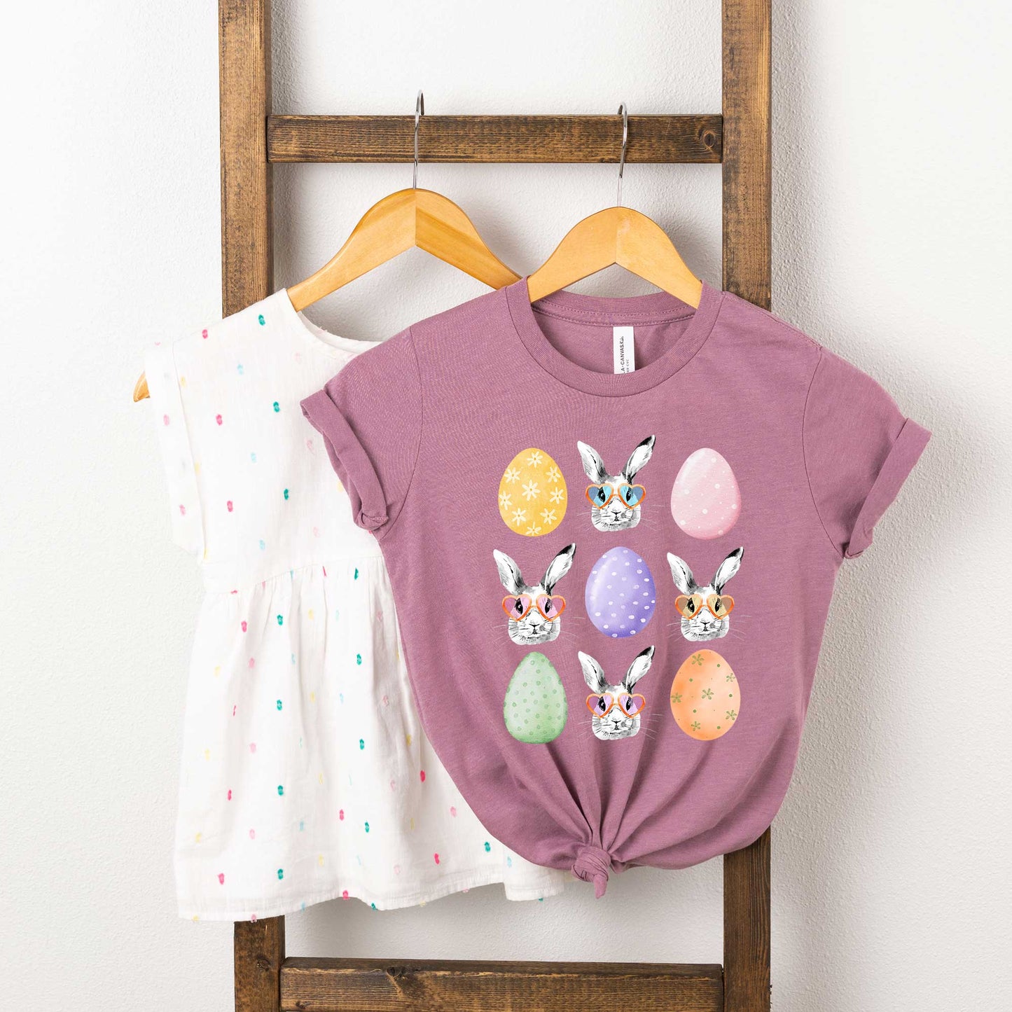 Bunny Egg Easter Chart | Youth Short Sleeve Crew Neck