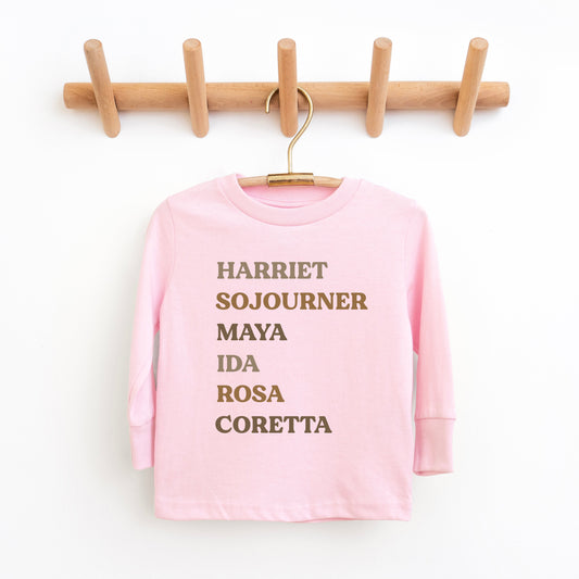 Black History Women | Youth Graphic Long Sleeve Tee