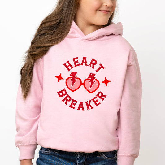 Heart Breaker Sunglasses | Toddler Graphic Hoodie