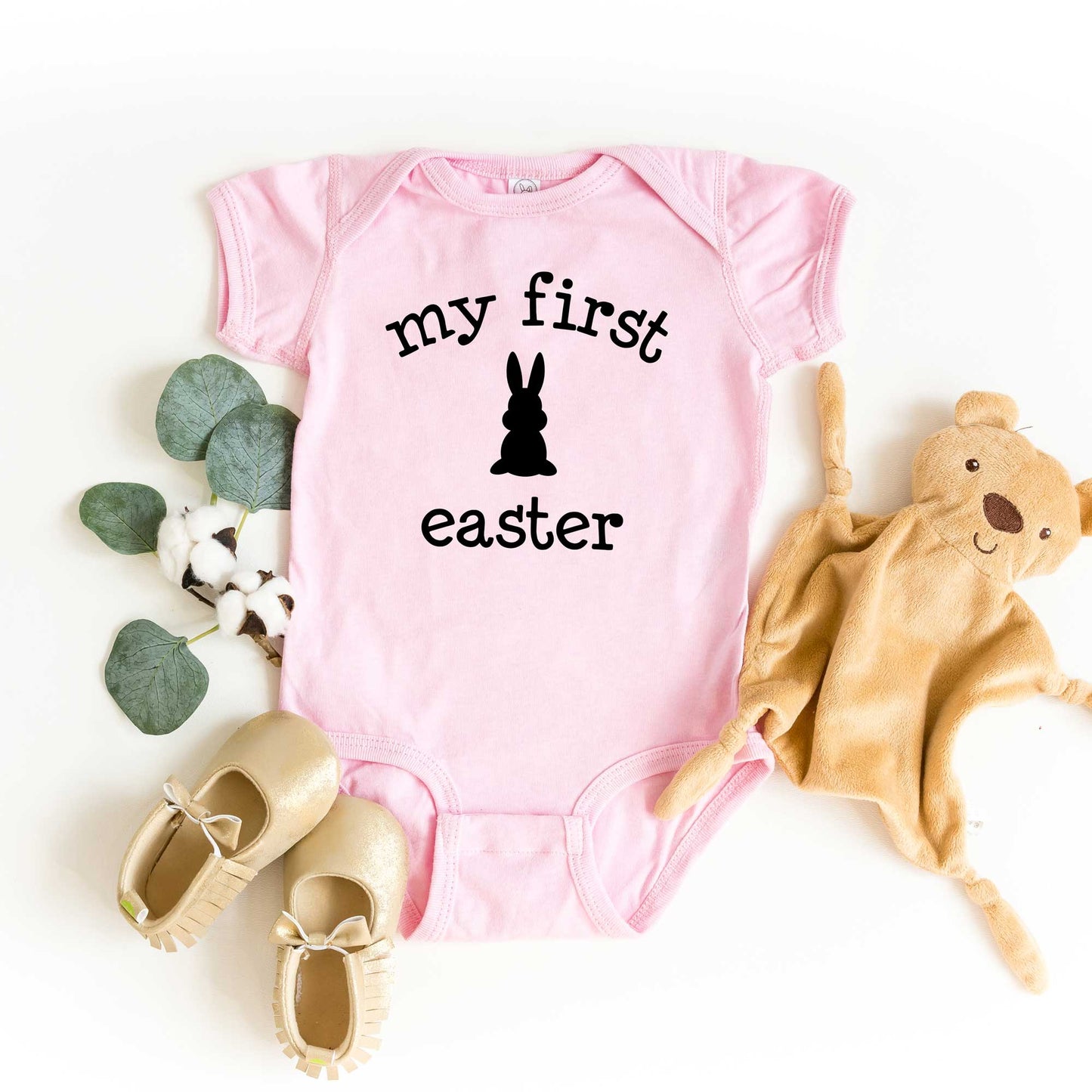 Bunny First Easter | Baby Graphic Short Sleeve Onesie