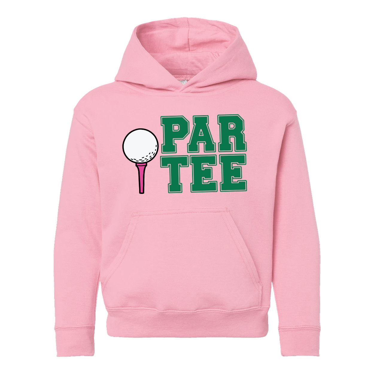 Golf Par Tee Varsity | Youth Graphic Hoodie