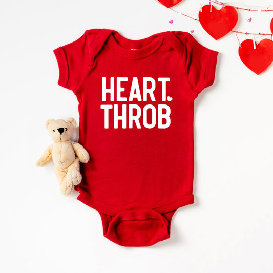 Heart Throb Small Heart | Baby Graphic Short Sleeve Onesie