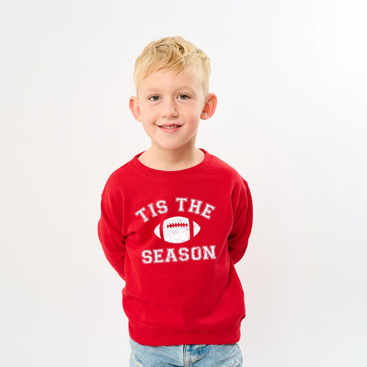 Tis The Season Football | Toddler Graphic Sweatshirt