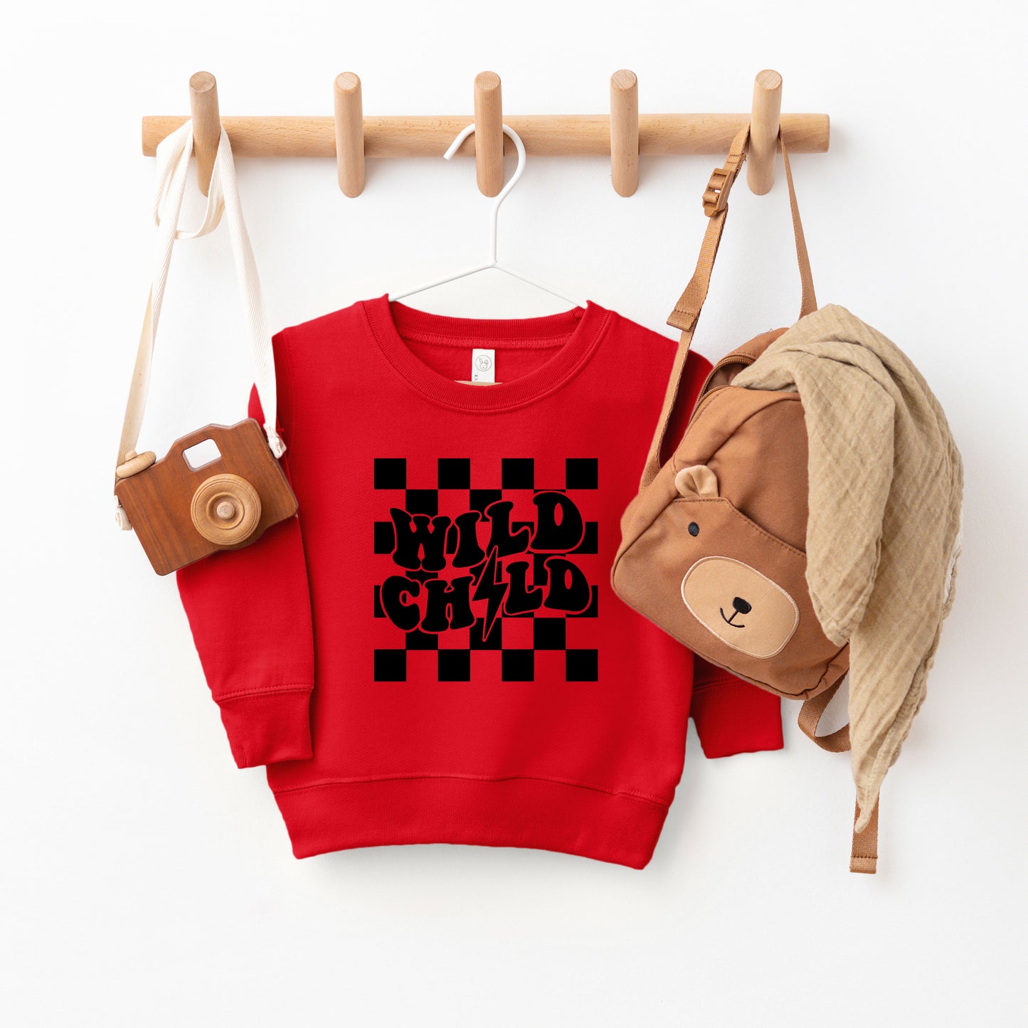 Wild Child Lightning Bolt | Toddler Sweatshirt