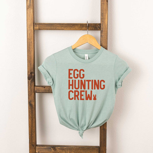 Egg Hunting Crew Bunny | Youth Short Sleeve Crew Neck